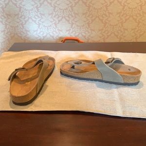 Birkenstock size 36 tan sandles